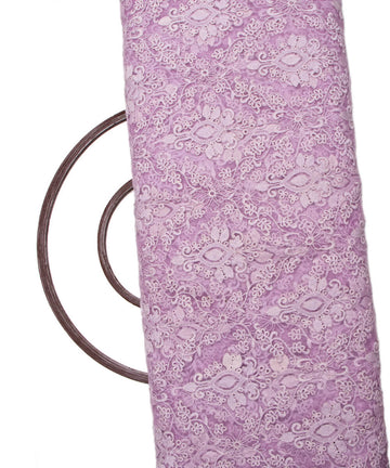 Net Embroidery Fabric Material Boutique Designer
